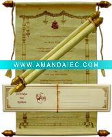 Wholesale Scroll Wedding Invitations