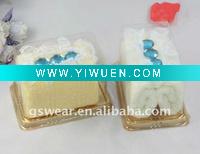 Wholesale Romantic Crystal Love Wedding Cake Towel