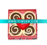 Wholesale 2011 Sweet Heart Wedding Towel Cake