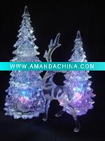Wholesale led crystal Christmas tree