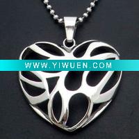 Wholesale hot heart polishing pendants