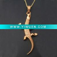 Wholesale P30139R steel customize rose gold pendant