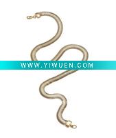 Wholesale titanium necklace, glold titanium necklace, chains necklace