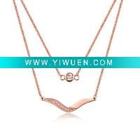 Wholesale Double necklace,I FEEL