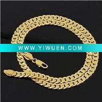 Wholesale 2011 Custom Gold plating Men's titanium jewelry