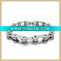 Wholesale Bike chain men's stainless steel bracelet TPSB265