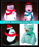 Wholesale 2011 promotion gift LED christmas night light