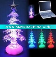 Wholesale Christmas tree USB light