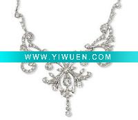 Wholesale elegant evening party silver pendants