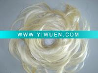 Wholesale Natural Curly Blond Synthetic Ponytail
