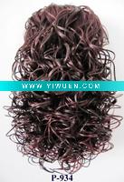 Wholesale synthetic hair piece/hair ponytail