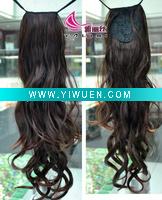 Wholesale synthetic hair ponytail long