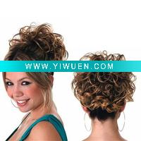 Wholesale Synthetic Curl Kanekalon Hair Ponytail Holder