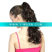 Wholesale Sell pretty body wave ponytail hair extension
