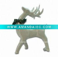 Wholesale ceramic christmas deer statues