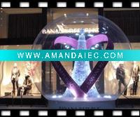 Wholesale acrylic christmas ball cage