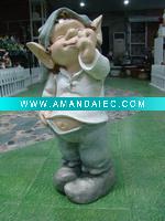 Wholesale 27"Magnesia lovely elf standing