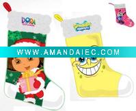 Wholesale printed christmas socks