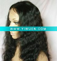 Wholesale discount of women`s` human hair 14 inch wavy front lace wigs with top quality in stock