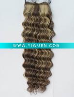 Wholesale curly 100 % remy Human Hair extensions