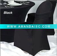 Wholesale weding and home organza cheap spandex chair cover