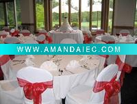 Wholesale white chair covers