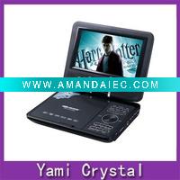 Wholesale 7 inch portable DVD with TV USB MMC MC SD Card