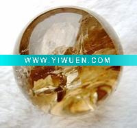 Wholesale Natural Rock Citrine Quartz Crystal Ball/Sphere