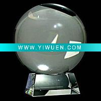 Wholesale Clear crystal ball with a base MH-0040H