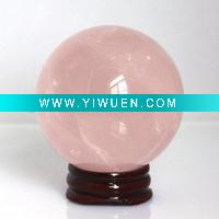 Wholesale Natural Rock Rose Quartz Crystal Ball/Sphere
