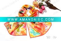 Wholesale Digital Print silk long scarf