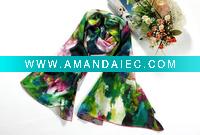 Wholesale digital print silk scarf