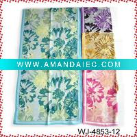 Wholesale flower printing silk scarf