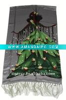 Wholesale Silk Satin Long Scarf 51*175+13*2cm