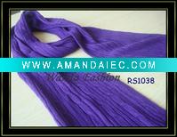 Wholesale Yarn dyed fashion lady scarf