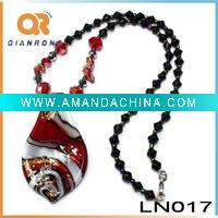 Wholesale 2011 Crystal Bead pendant necklace