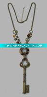 Wholesale Antique key necklaces pendant 868124