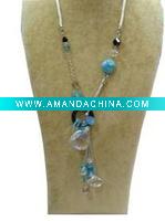 Wholesale Fancy necaklace with long pendant