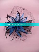 Wholesale flower headband with veil YT-F8095