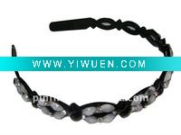 Wholesale New Fashion Crystal Plastic Charming Girl Headbands