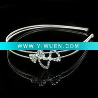 Wholesale princess bow tie alloy headband