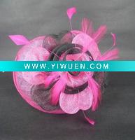 Wholesale sinamay flower headband YT-F8171