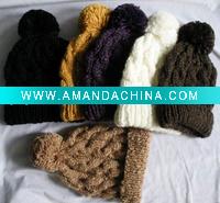 kids hand made hat for winter