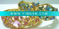 Wholesale crystal Bracelet specail design fashion popular elastic hair band
