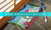 Wholesale Christmas design decor doormat/carpet/floor mat(2DM0011)