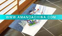Wholesale Christmas Design Print Rubber Doormat