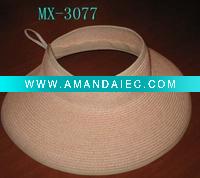 Wholesale summer paper cloth visors