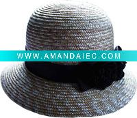 Wholesale wheat straw summer hat