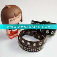 Wholesale double Leather Bracelet