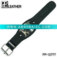 Wholesale Maple leaf leather bracelet